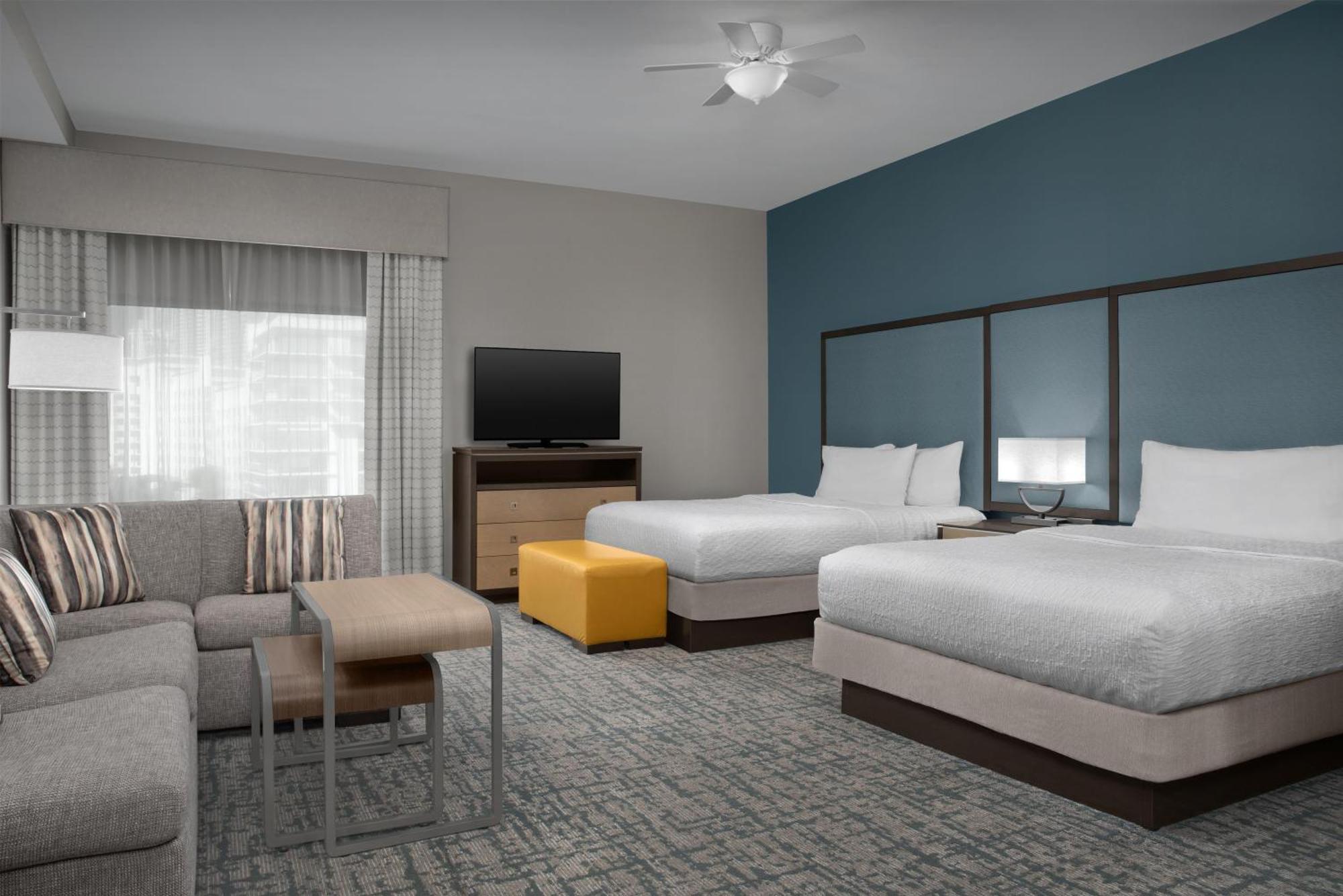 Queen Studio Two Queen Beds Non-Smoking