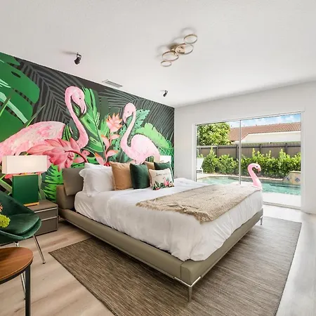 Flamingo Beach Resort- Htd Pool, 5 Bedrooms, Game Room, Baby Items , Bbq-2