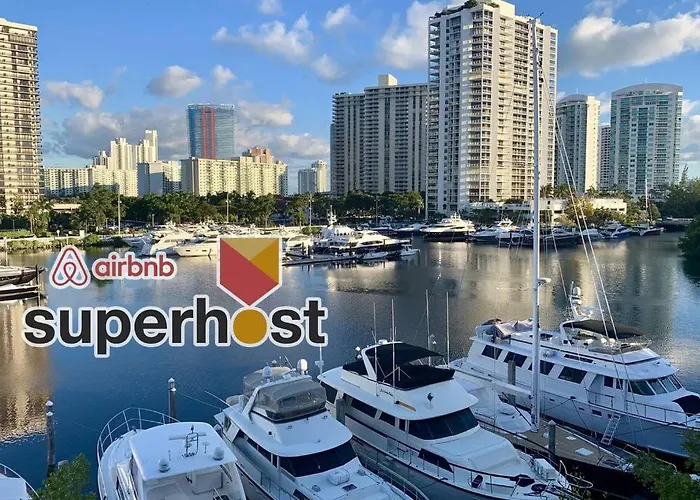 Yacht Club At Aventura Amazing Marina View Parking Included Apartamento Miami