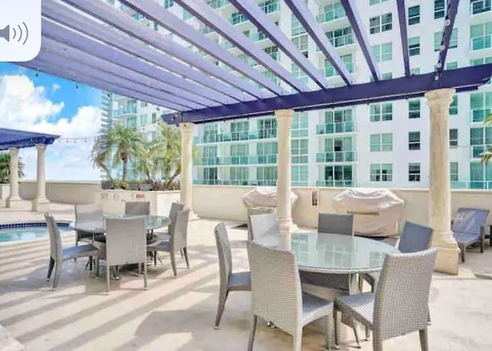Luxurious 1Br High Rise Condo Brickell-Free Parking