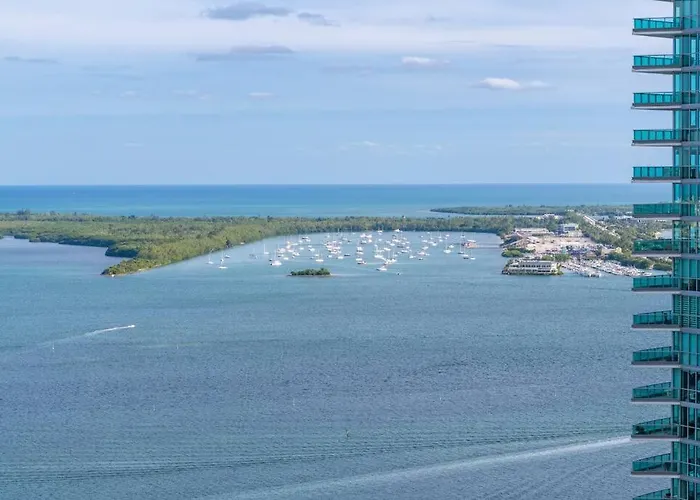4Br Penthouse With Oceanview At Brickell, Free Parking