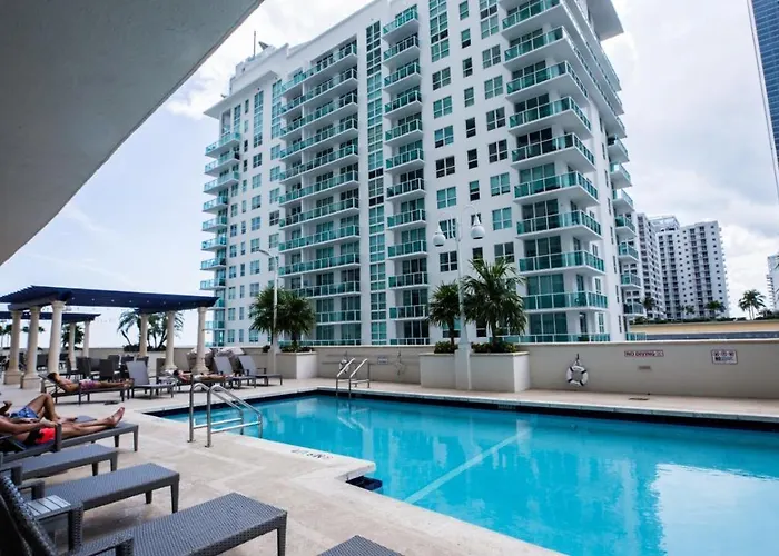 Ferienwohnung Stunning 2Br With Ocean View At Brickell, Free Parking Miami