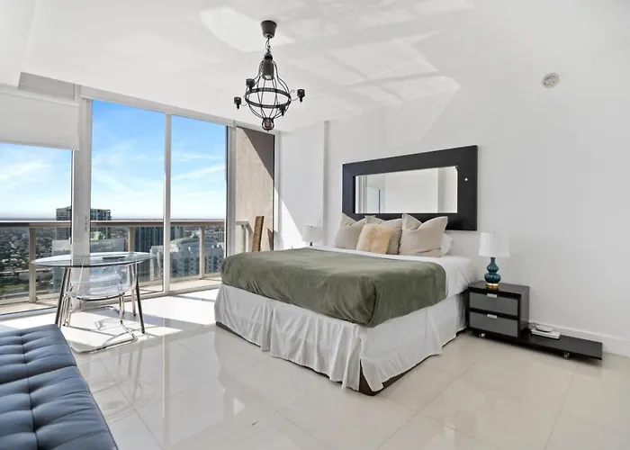 Highest Floor W Icon Brickell Studio-Amazing Views
