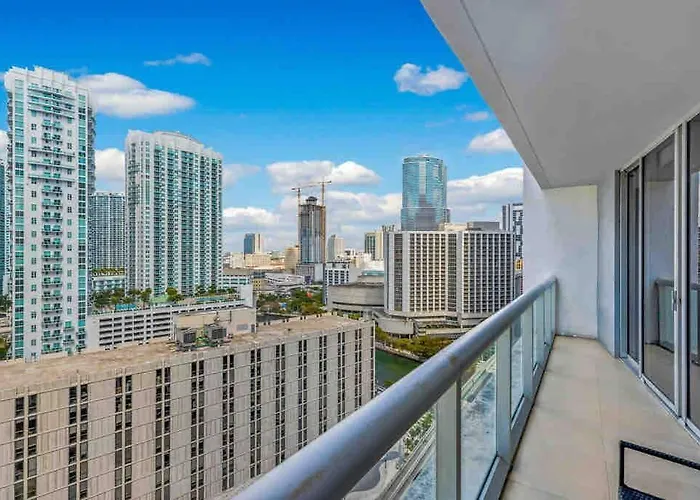 Appartement Icon Brickell • 1 Bed 1 Bath • Free Luxury Spa à Miami