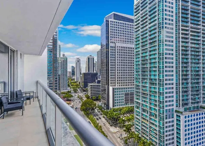 Appartement Icon Brickell • 1 Bed 1 Bath • Free Luxury Spa à Miami
