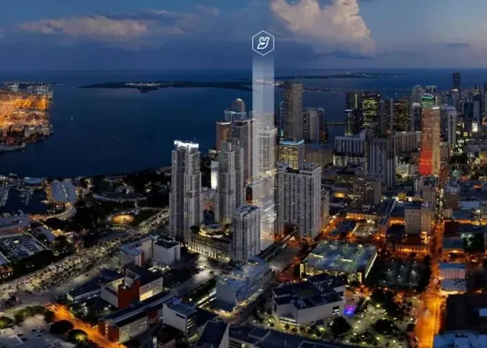 Modern 1 Bed Condo Across From Bayside In Downtown Miami