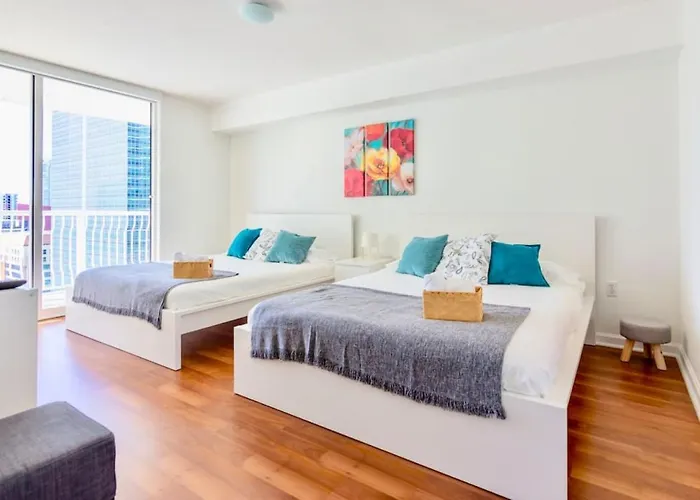 Huisdiervriedelijke Ocean And City Views Lux Miami Brickell Sleeps 5