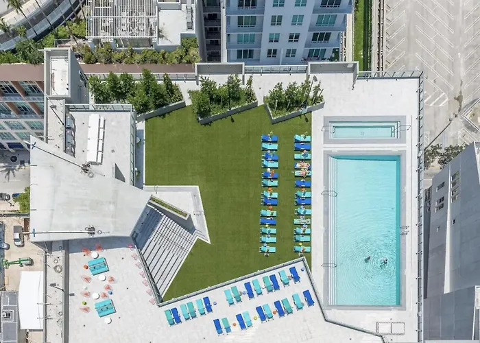 Ferienwohnung Luxury Studio In Heart Of Downtown Miami With Ocean View