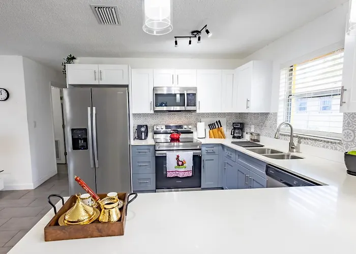 Haustierfreundliches Close To Port Cruise, Steps To Wynwood. Up To 8 Pp Miami
