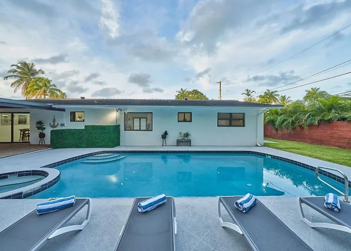Huisdiervriedelijke Top Location Villa At Highland Lakes Blvd By The Glamhomes Miami