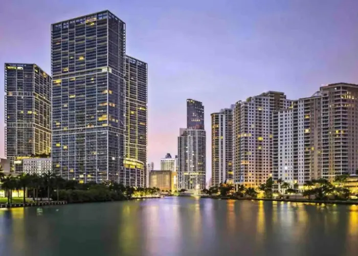 Luxury 1 BR Condo W Icon Brickell-Waterviews Miami