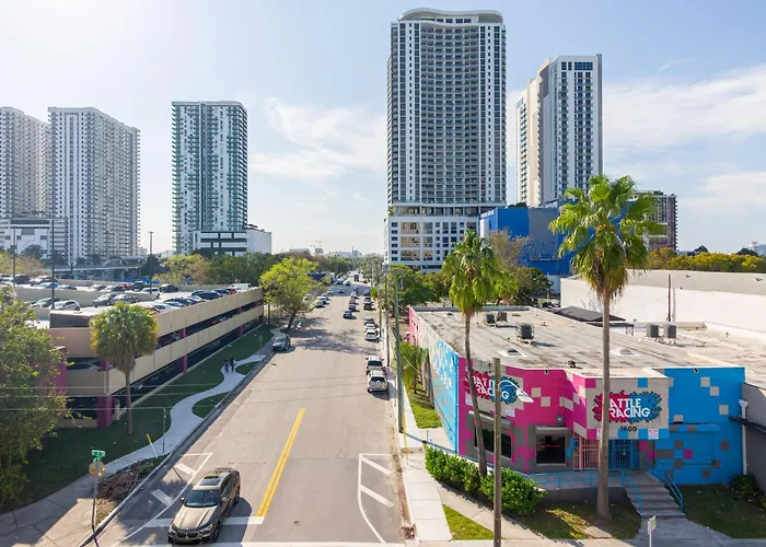 Huisdiervriedelijke Miami Downtown Modern Apartment - 5 Minutes To Wynwood - 10 Minutes To South Beach