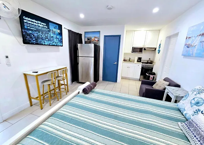 La Casita, Cute And Homey Private Studio Miami acceptant les animaux