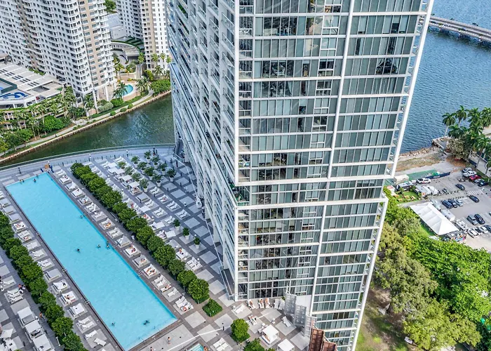 Gorgeous Bay & City View Condo In Brickell With Free Spa Miami che accetta animali