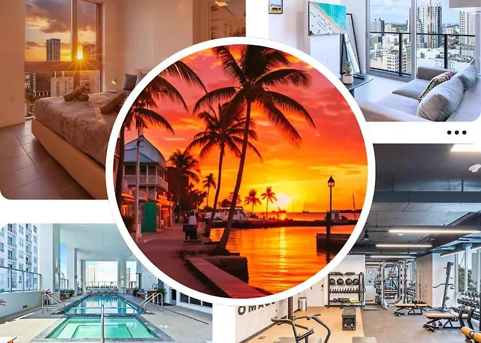 Sky-High 1 Bedroom Downtown Miami'S Heart - Pool & Gym
