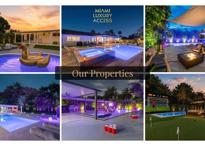 Luxury 7Br Villa Vizcaya Pool Sauna Gym Golf Miami