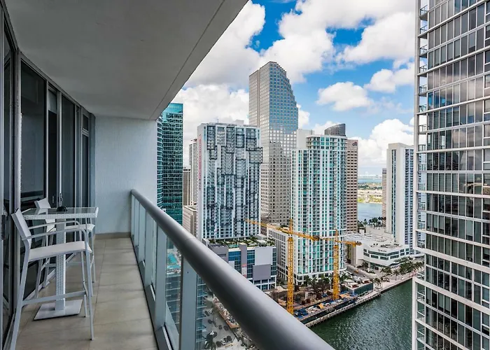 Haustierfreundliches Ferienwohnung Miami Icon - Penthouse